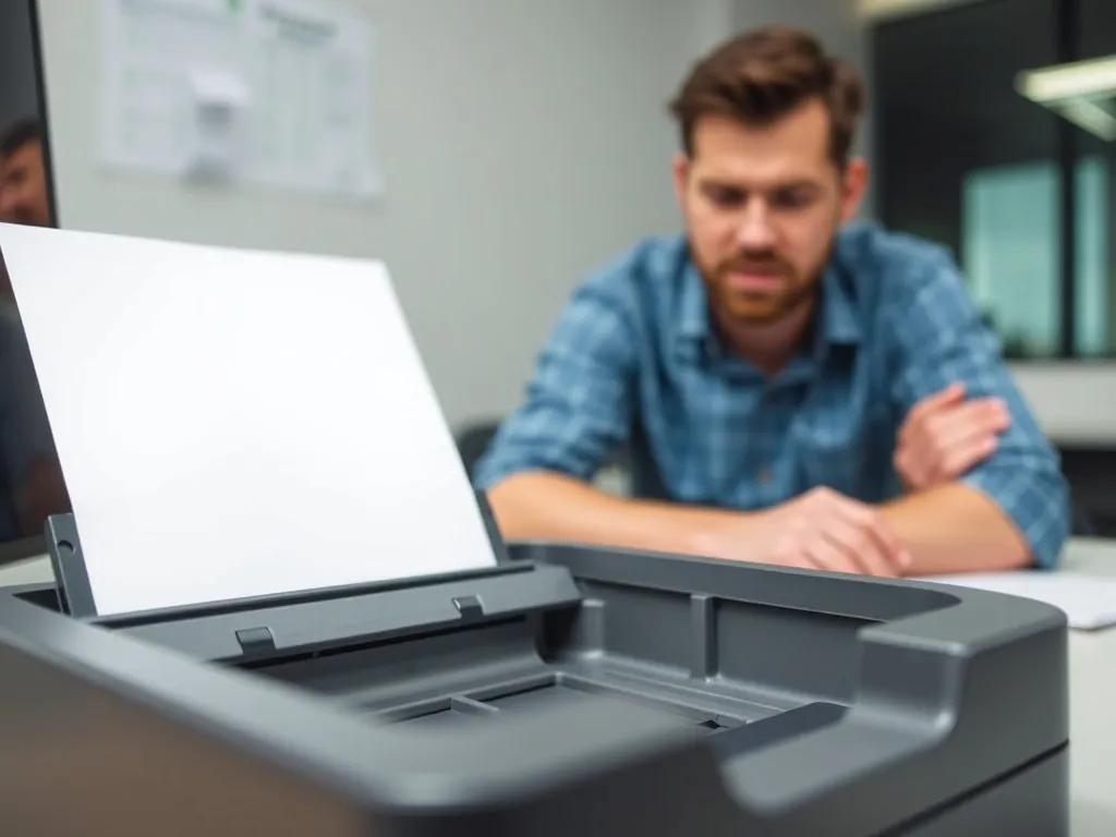 Dlaczego drukarka drukuje puste kartki? Oto najczęstsze przyczyny