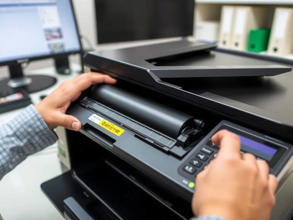 Jak wymienić toner w drukarce Brother? Praktyczny przewodnik