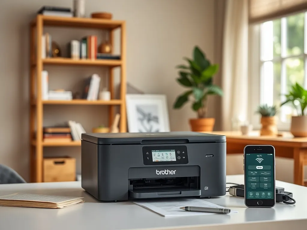 Jak połączyć drukarkę Brother z wifi?